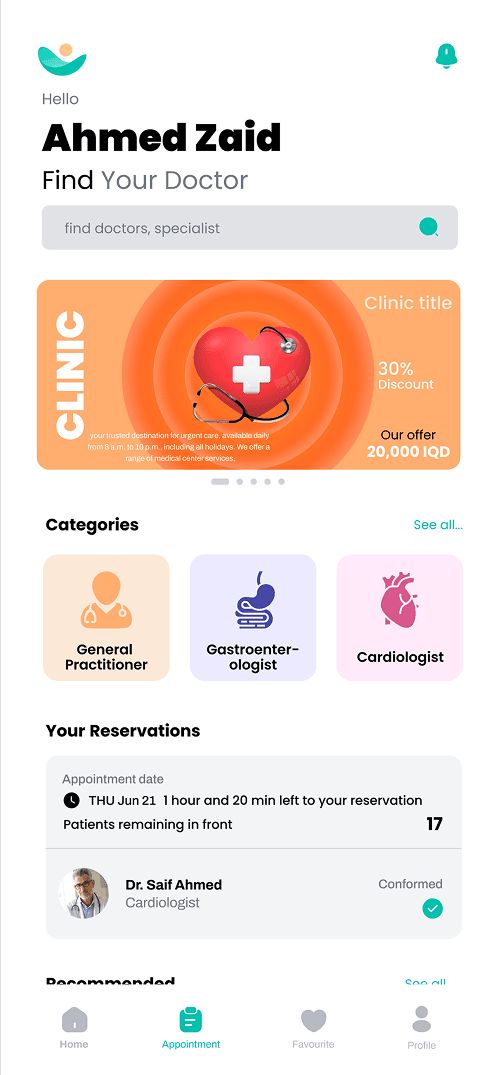 Onebby mobile design